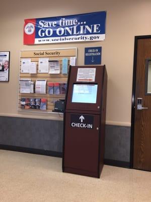 Checkin counter