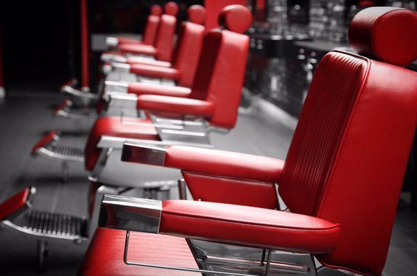 Come sit in one of these chairs with any of our talented barbers!