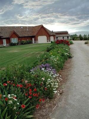 We have riding trails right on the property.