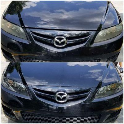 Want to make your car look five years younger? Call A Plus for a headlight restoration today!