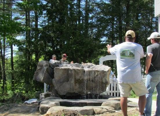 Water Feature for Pools or Ponds