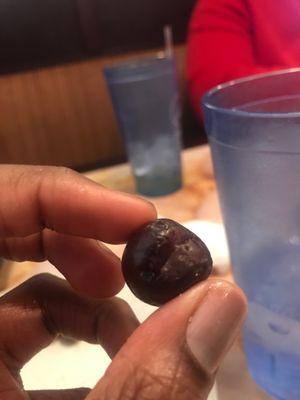 Moldy grape