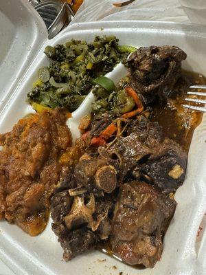 Jamaican Style Stewed Oxtails