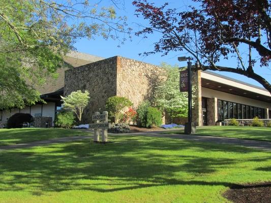 Jacoby Auditorium - One of the largest auditoriums in Douglas County