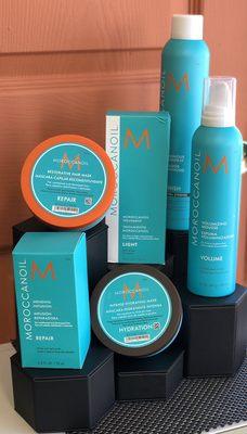 Come get your favorite product. Moroccanoil