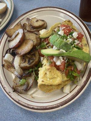 Pico de Gallo omelette