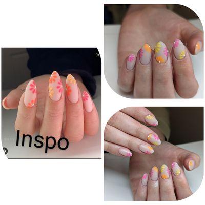 Inspo to actual outcomes  #nailart#structuregel#arcadianails#localbusiness