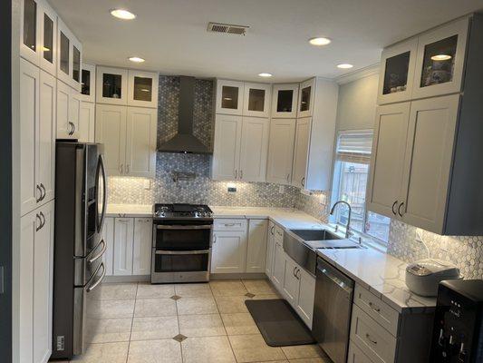 Kitchen Remodel done by Alpha Kitchen & Bath.