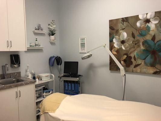 Aesthetic treatment room