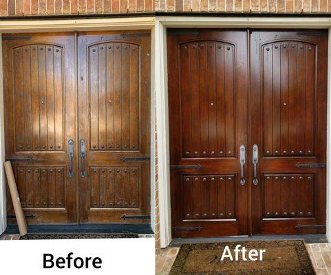 Sturdy Doors Refinishing of Dallas