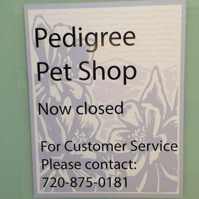 Happy to report that this puppy mill petshop is closed!!!!!