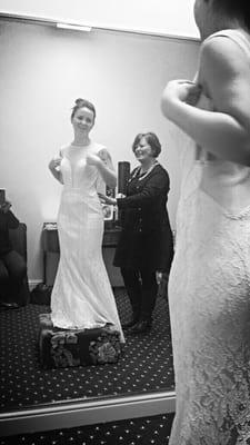 Thanks to Doreen and her staff for a wonderful bridal experience!