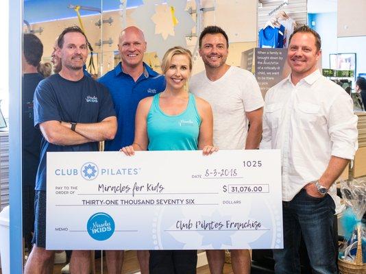 Corporate Partnership with Club Pilates