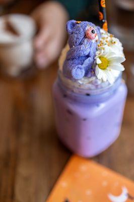 Iced Ube Latte ($8.50)