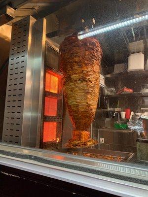 Al pastor spit