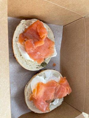 Bagel and lox