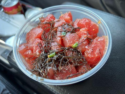 3/4 lb. limu poke ($13.12)