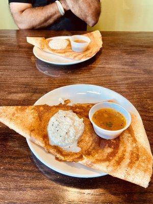 The classic Masala Dosa is finally here on Friday's & Saturdays!!