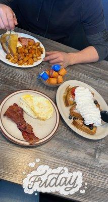 Fruity French toast