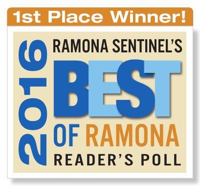 Voted #1 Appliance Repair Service in Ramona for 2016!