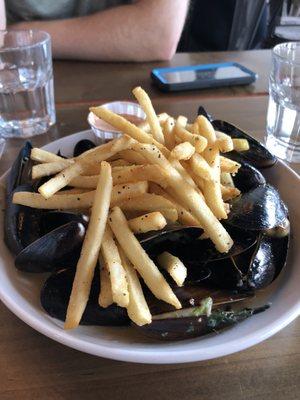 Mussels and frites