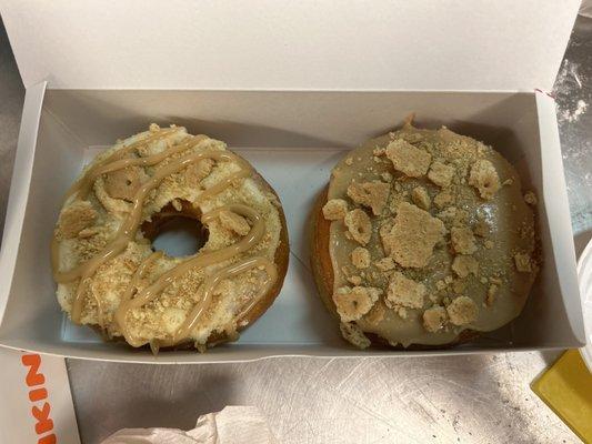 Key Lime Pie Donuts. Made by their baker, Michelle. Everything made from scratch!