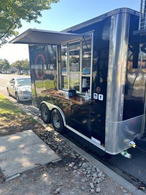 This little trailer is pumping out some good food