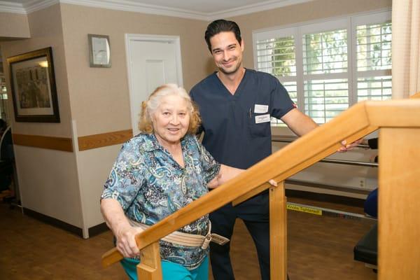 Palm Terrace is fully staffed with dedicated Therapist to aide our patients in a safe and speedy recovery