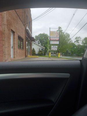 Curbside pickup is available during the pandemic