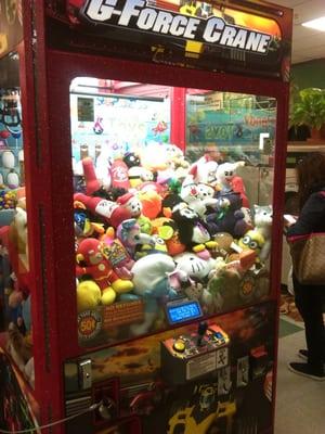 Claw machine.