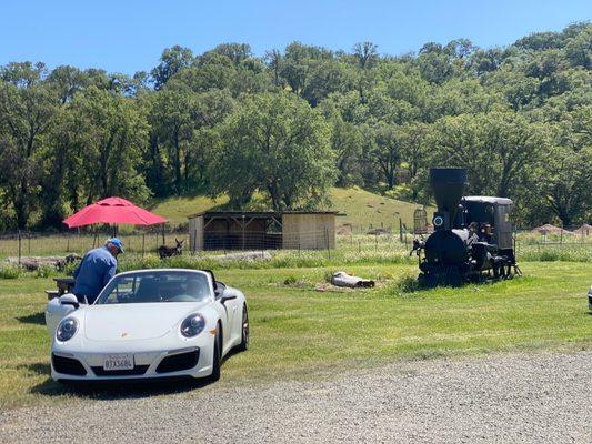 NorCal Porsche club day at the winery