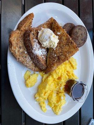 Almond Crusted French Toast Combo