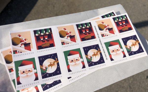 Look at these adorable holiday stamps!!!