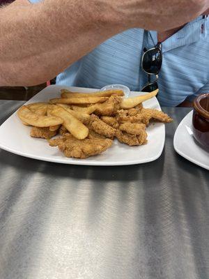 Fried catfish