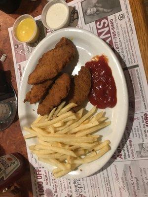 Chicken tender platter