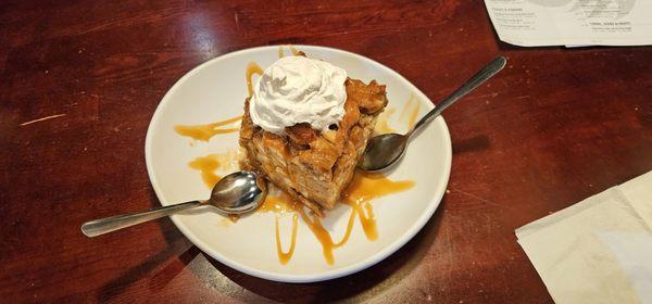 fresh bread pudding