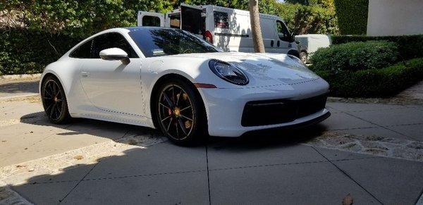 A beautiful day detailing in Hermosa Beach.