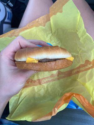 McDonald's Cheeseburger