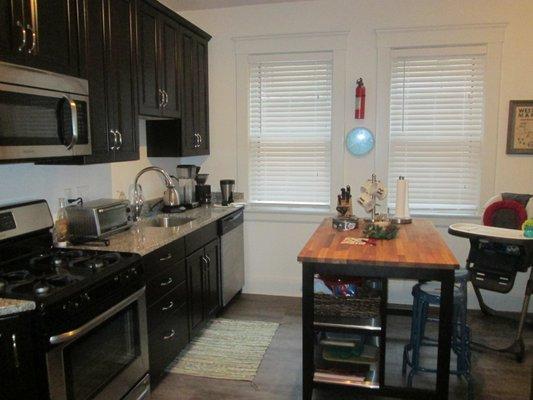 Kitchen in Cleveland's Treemont neightborhood.