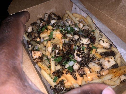 Jerk Chicken Fries