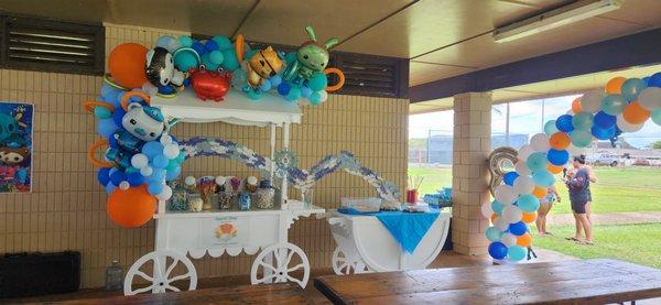 First in class candy cart rental services available from Sweet Shop By The Sea