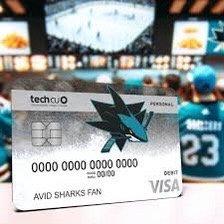 The most epic Avid Sharks Fan debit card! I'm going to keep this one even after it expires.