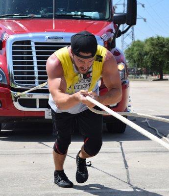 The truck pull is one of my favorite events to do in Strongman Competitions.