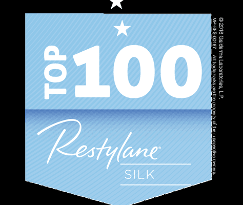 Advanced Dermatology is recognized as a top 100 destination in the U.S. for Restylane Silk as a result of high patient satisfaction.