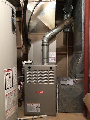 New furnace and A/C replacement! Another happy customer.