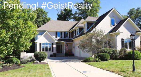 Under Contract! Congrats to my buyer clients on their accepted offer on this awesome Geist home! #GeistRealty 317-874-7041