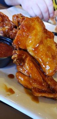 Wings on a football Sunday