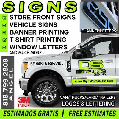 SIGNS AND PRINTING FOR ALL TYPES OF BUSINESSES