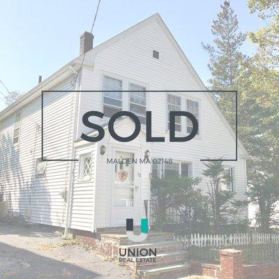 SOLD by UNION Real Estate!