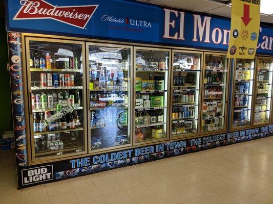 El Monte Carlo Liquor Store and Lounge in Questa, NM.